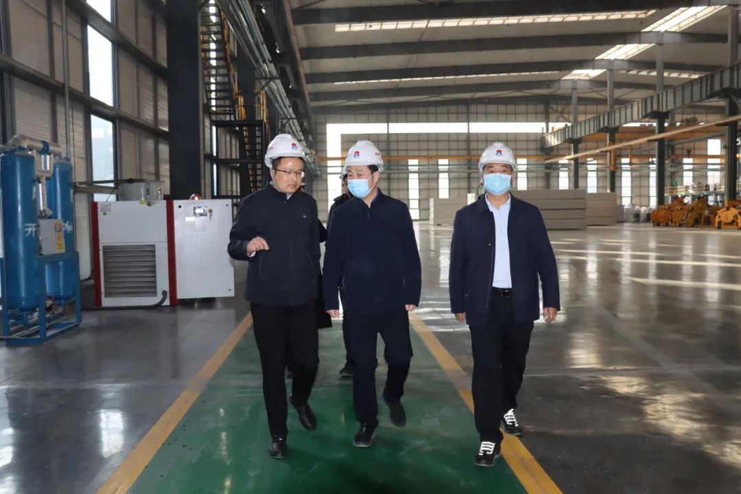 增信心、鼓干劲！副市长王志峰到公司调研节后复工复产工作